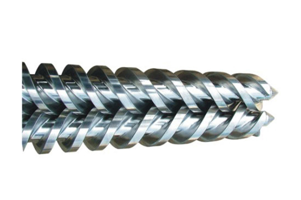 Conical twin screw &barrel