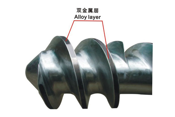 Bimetalltc for screw